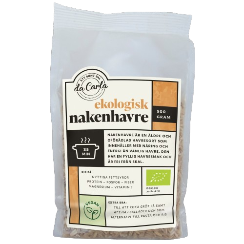 Da Carla Ekologisk Nakenhavre 500g