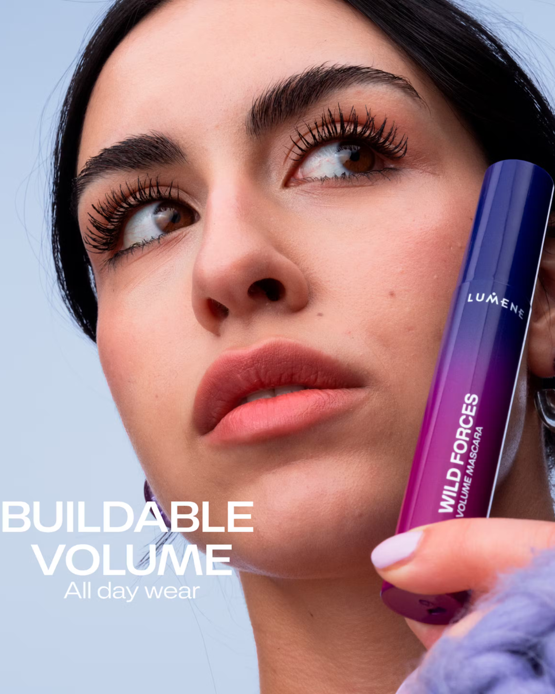 Lumene Wild Forces Volume Mascara Black 14 ml