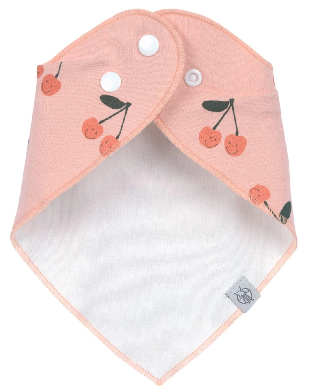 Lässig Dregellapp Bandana/Cowl-Neck Happy Fruits Cherry 2 st