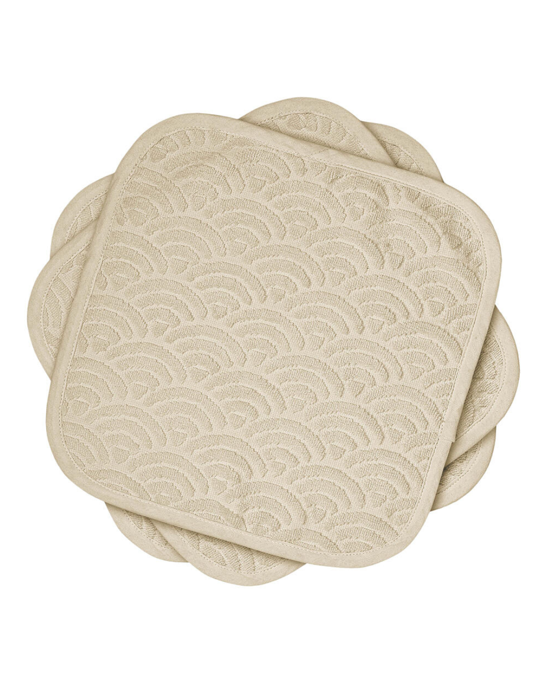 Cam Cam Copenhagen Tvättlappar Almond 3-pack