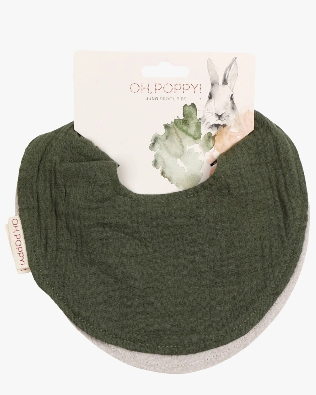 Oh, Poppy! Juno Dregglisar Forest Green/Linen Beige 2 st
