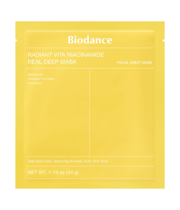 Biodance Radiant Vita Niacinamide Real Deep Mask 1 st