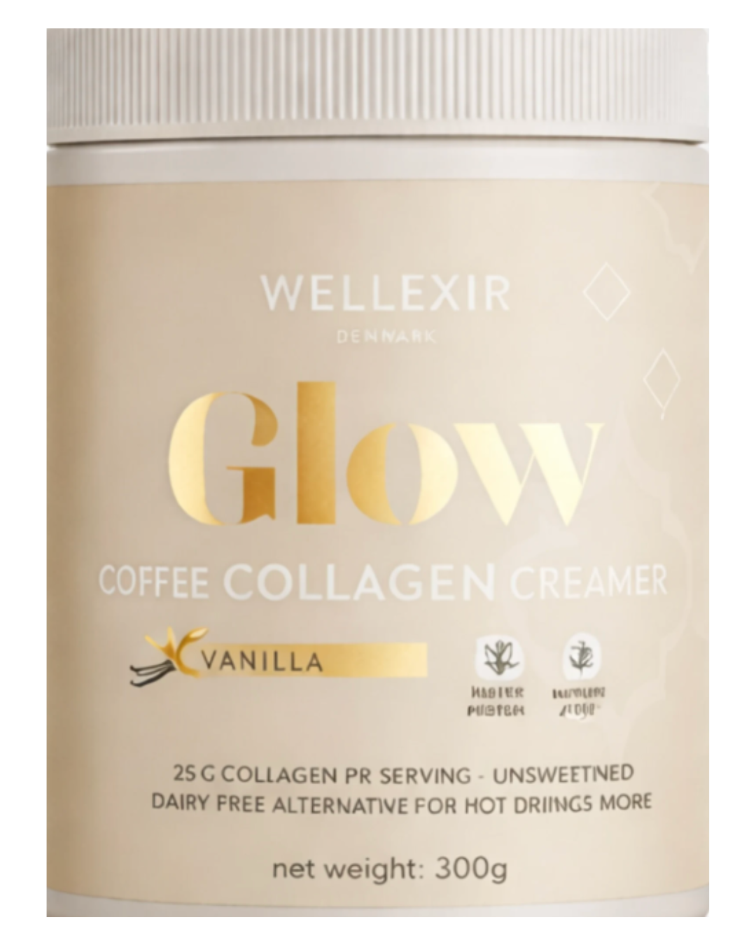 Wellexir Glow Coffee Creamer Vanilla 300 g