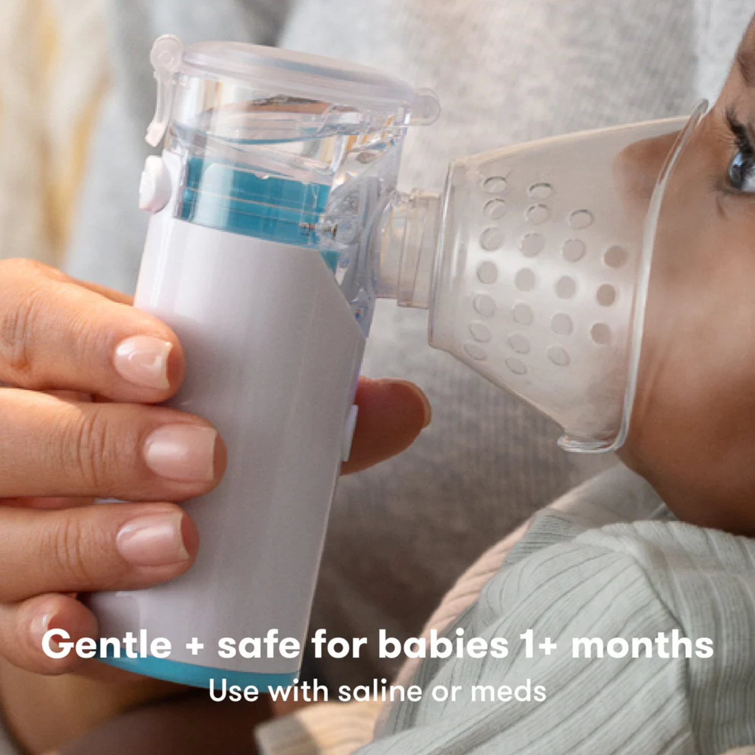 Frida Baby Ultratyst Bärbar Nebulisator 1+ månader
