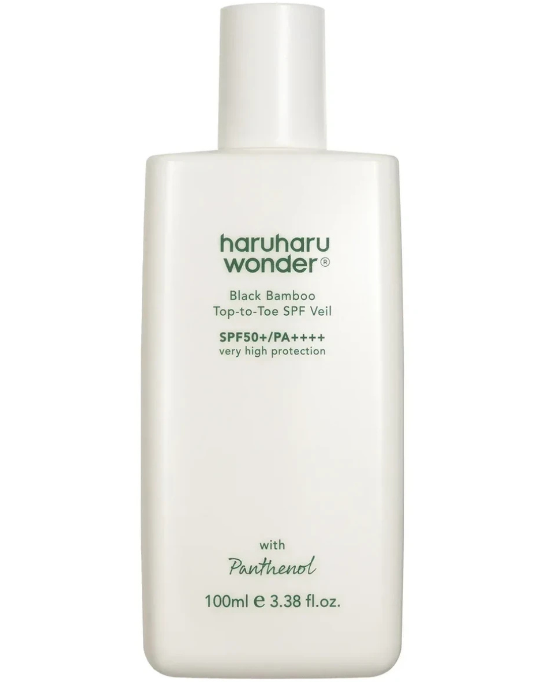 Haruharu Wonder Black Bamboo Top-to-Toe SPF Veil SPF50+ 100 ml