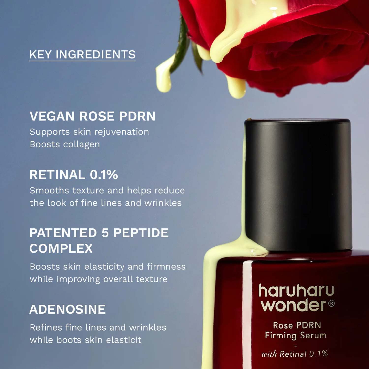Haruharu Wonder Rose PDRN Firming Serum 30 ml
