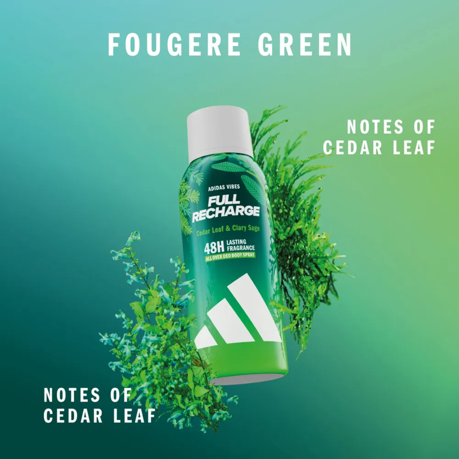 Adidas Vibes Deo Spray Full Recharge 150 ml