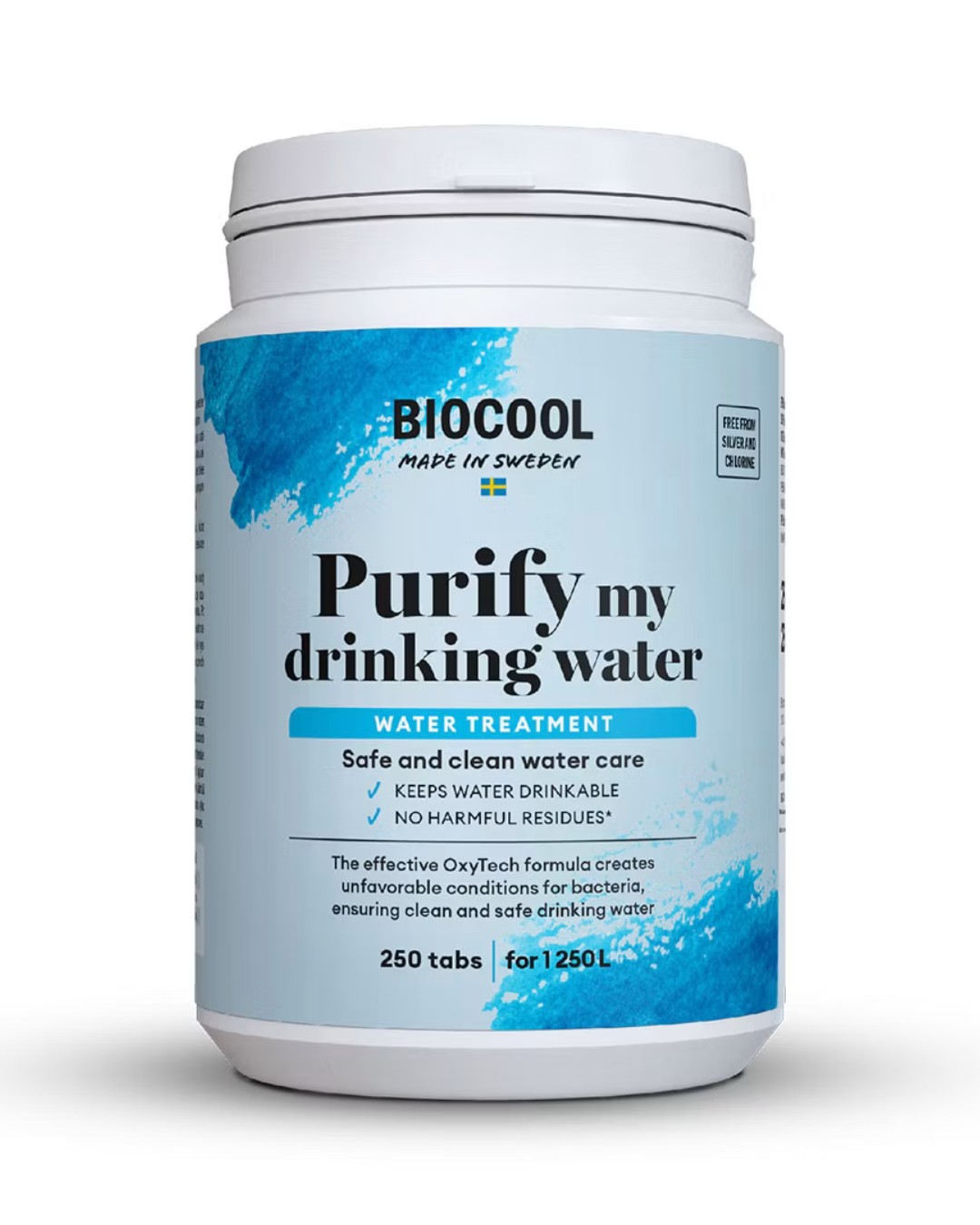 BioCool Purify My Drinking Water 250 tabletter