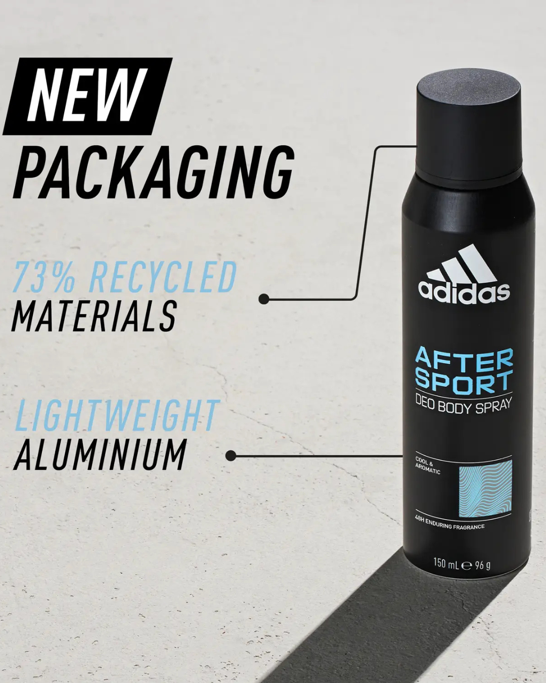 Adidas After Sport Deo Body Spray 150 ml