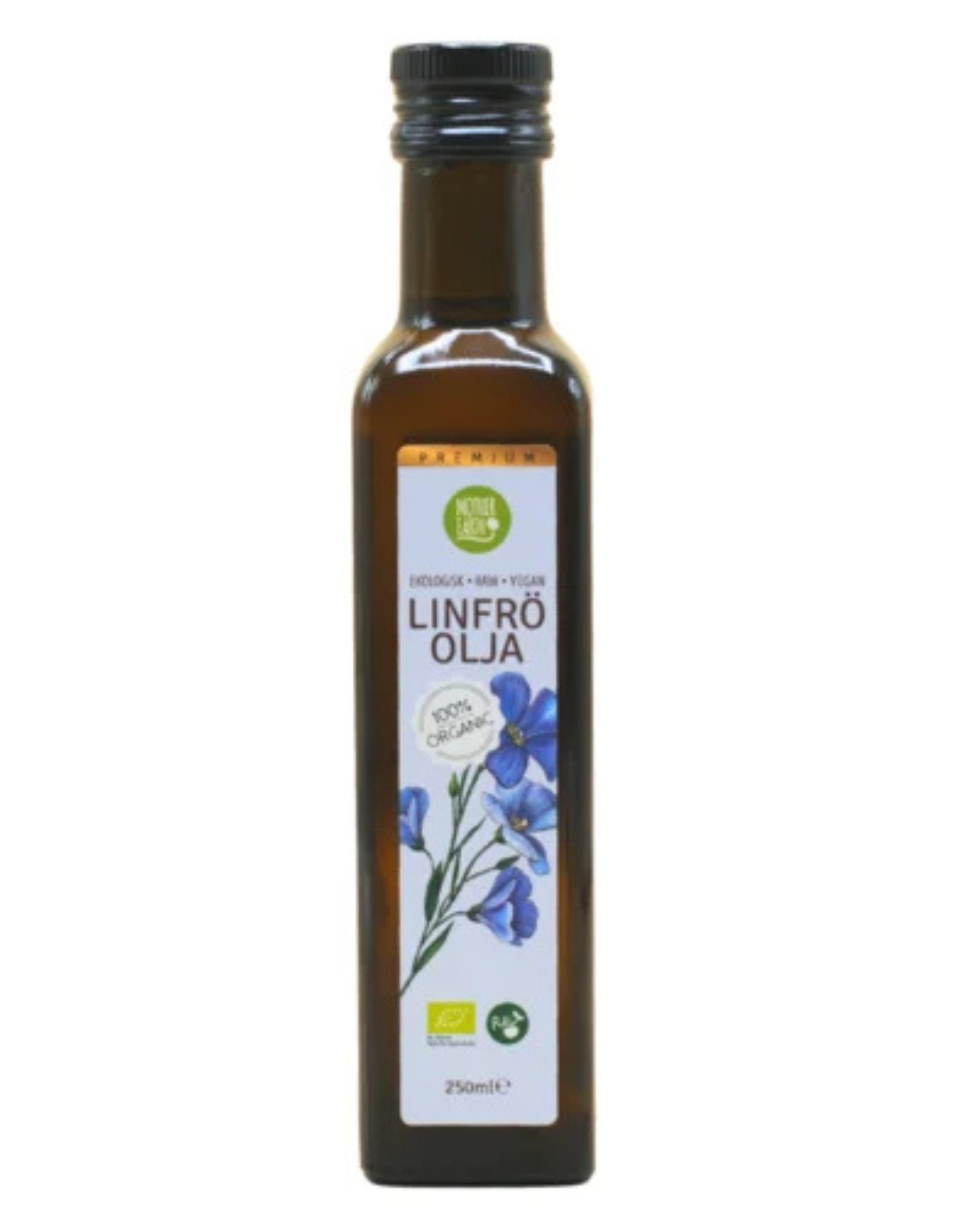 Mother Earth Linfröolja Eko 250 ml