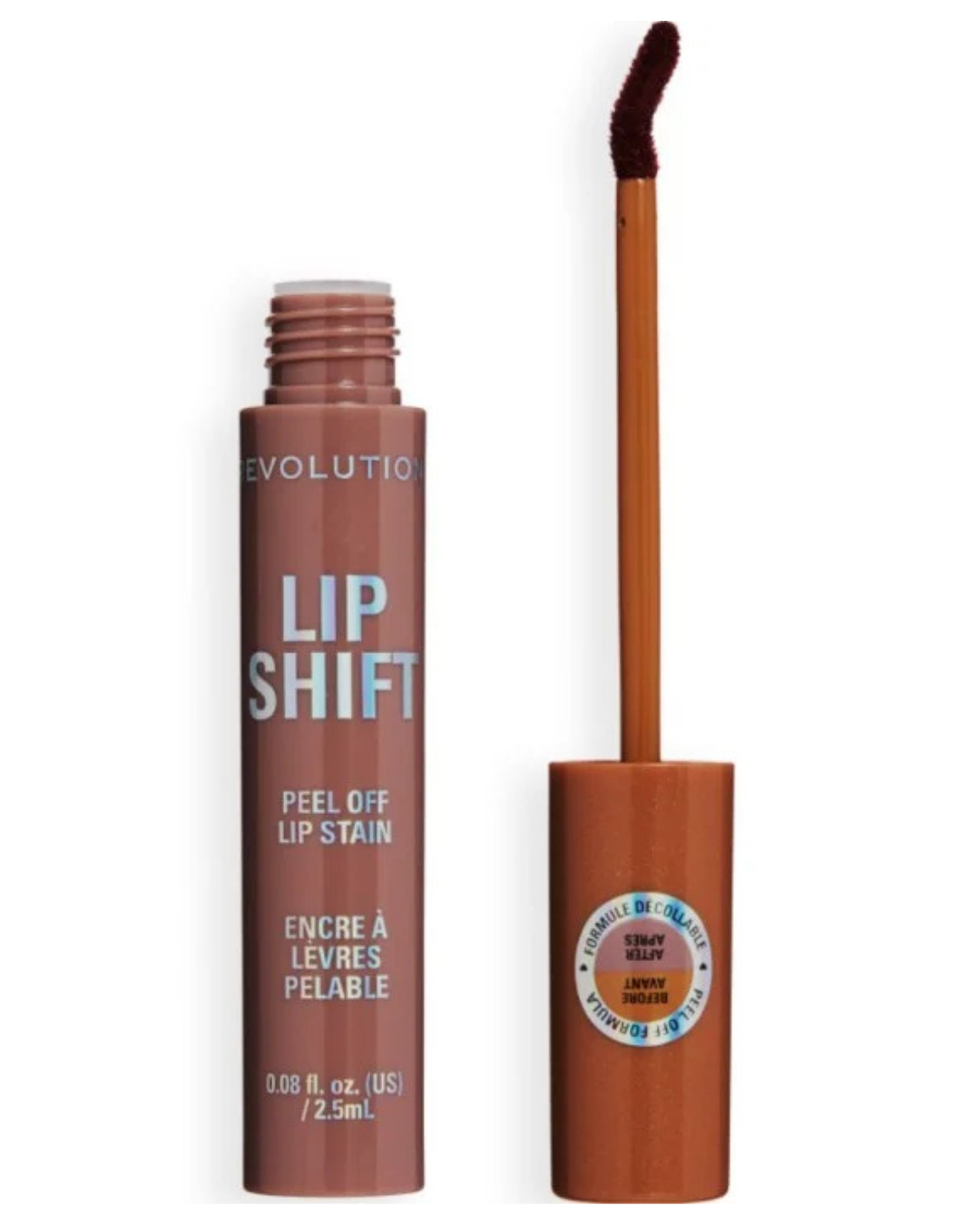Revolution Lip Shift Peel Off Lip Stain Lunar Kiss Red 2,5ml