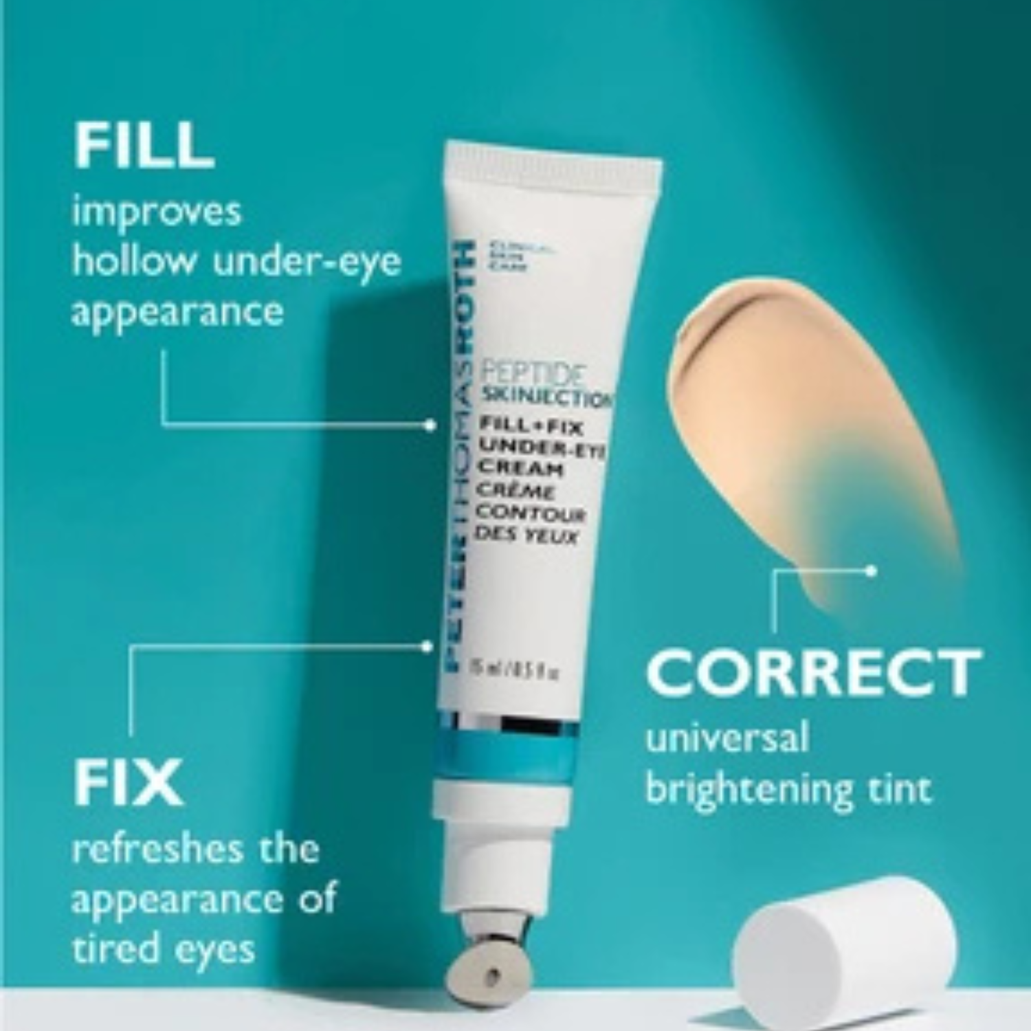 Peter Thomas Roth Peptide Skinjection™ Fill + Fix Under-Eye Cream 15 ml