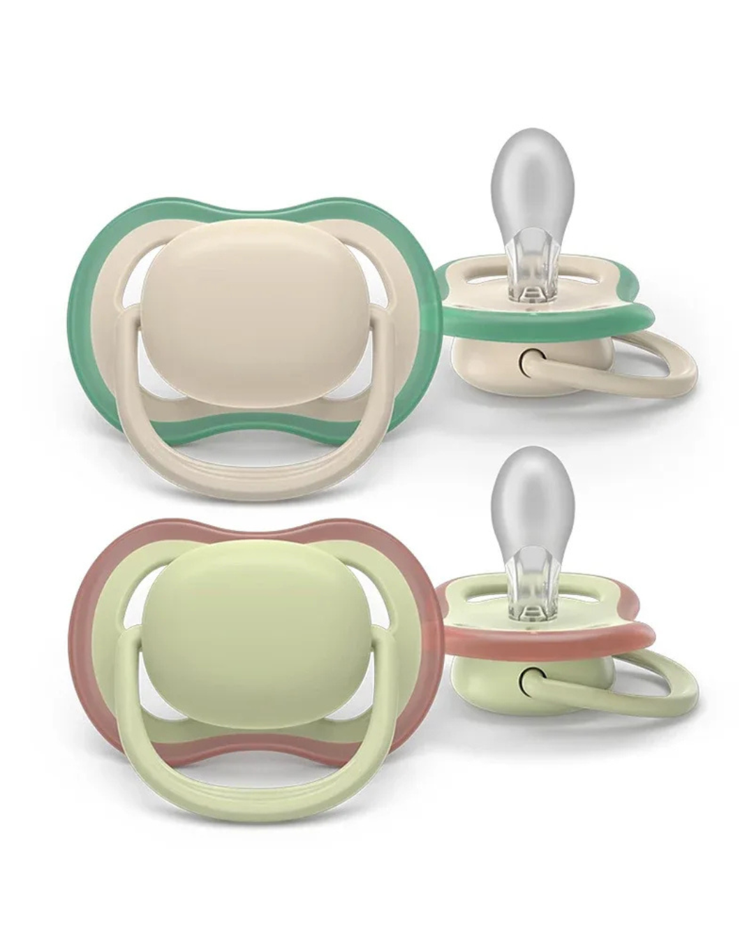 Philips Avent Ultra Air Napp 6 till 18 månader Grön Beige