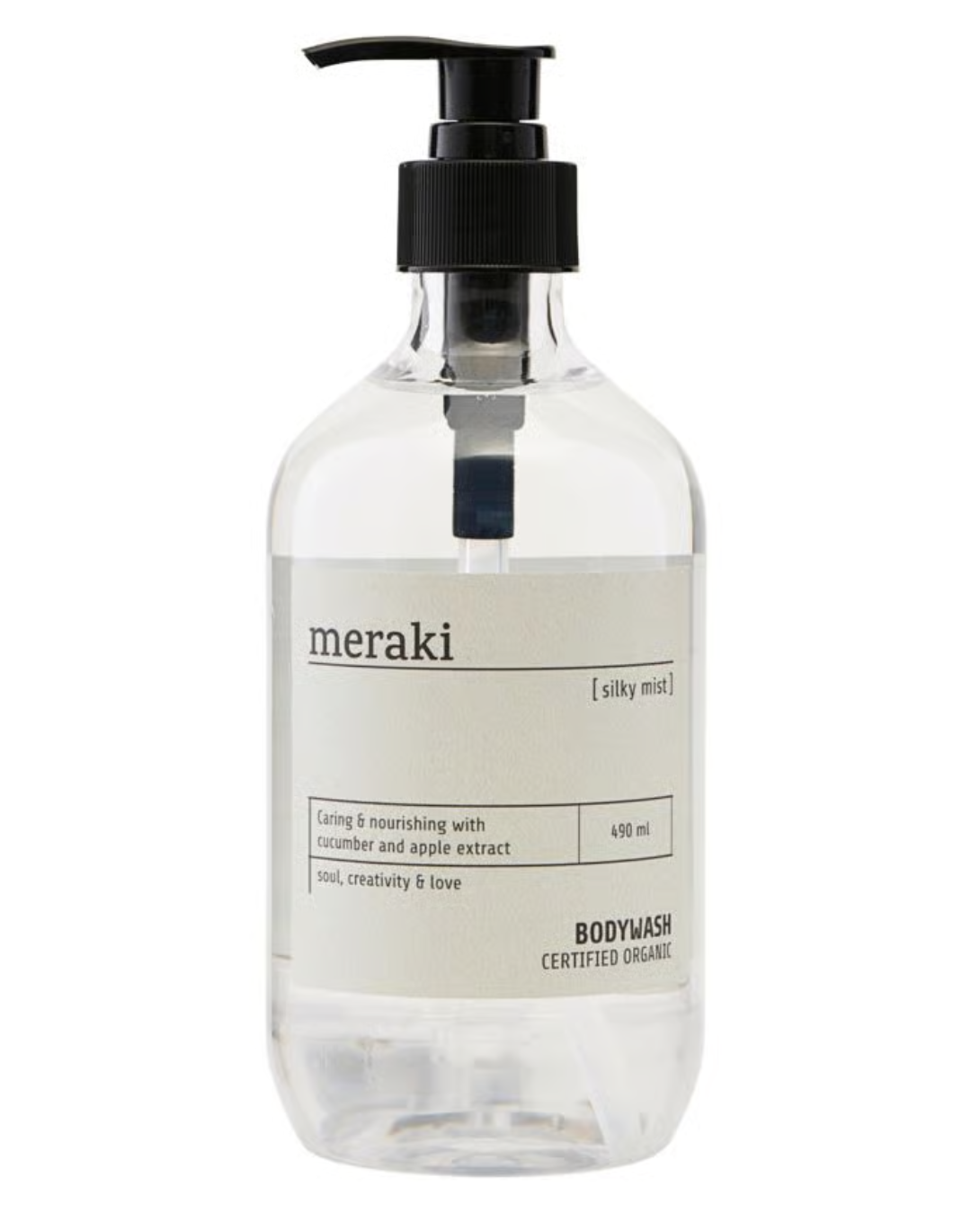 Meraki Body Wash Silky Mist 490 ml