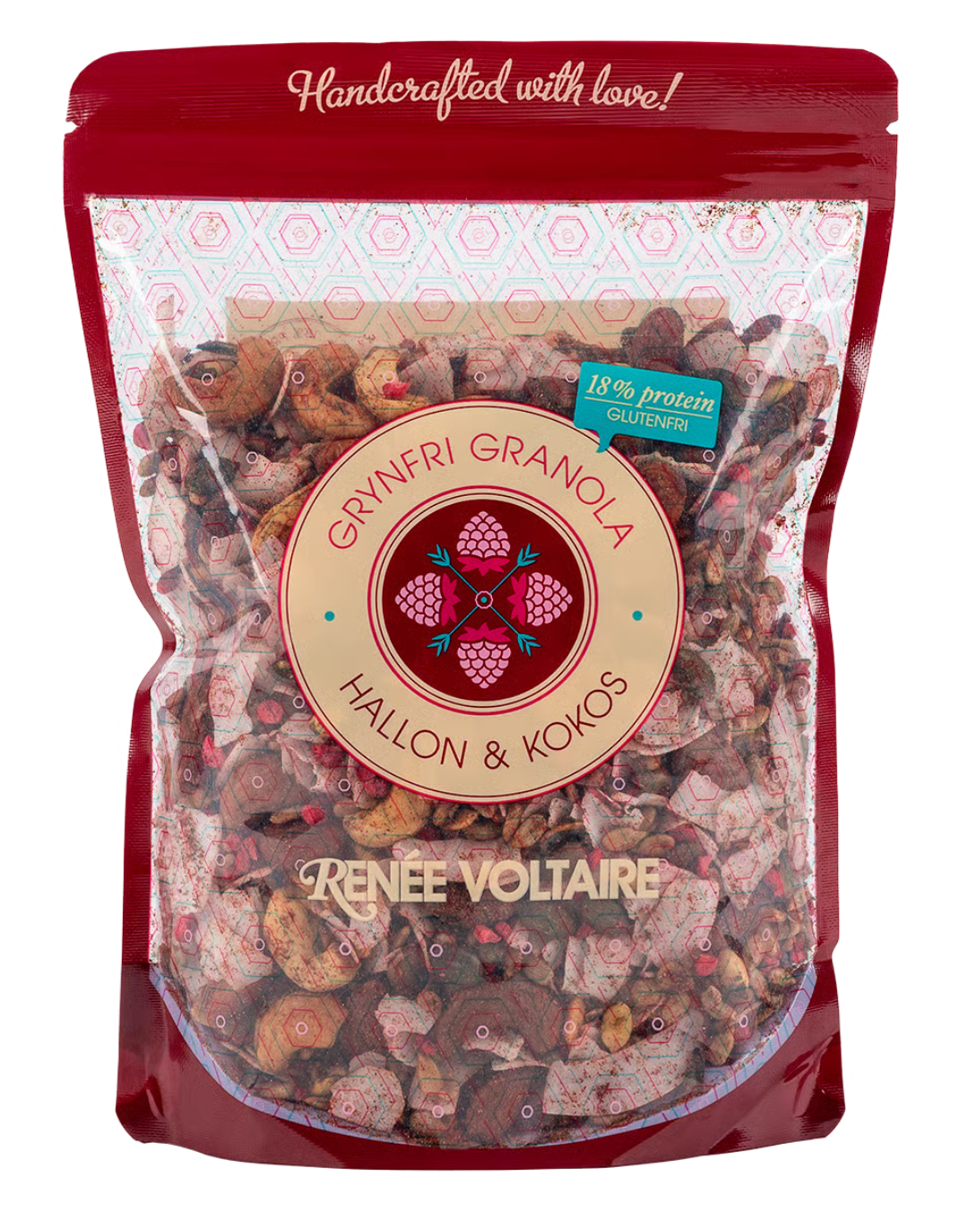 Renée Voltaire Grynfri Granola Hallon & Kokos 375 g