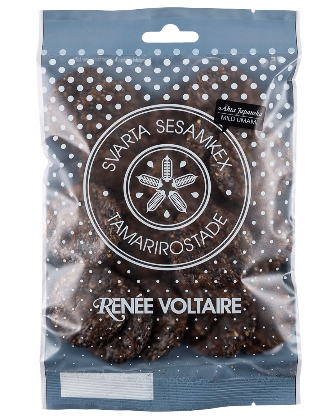 Renée Voltaire Svarta Sesamkex - Original 75g