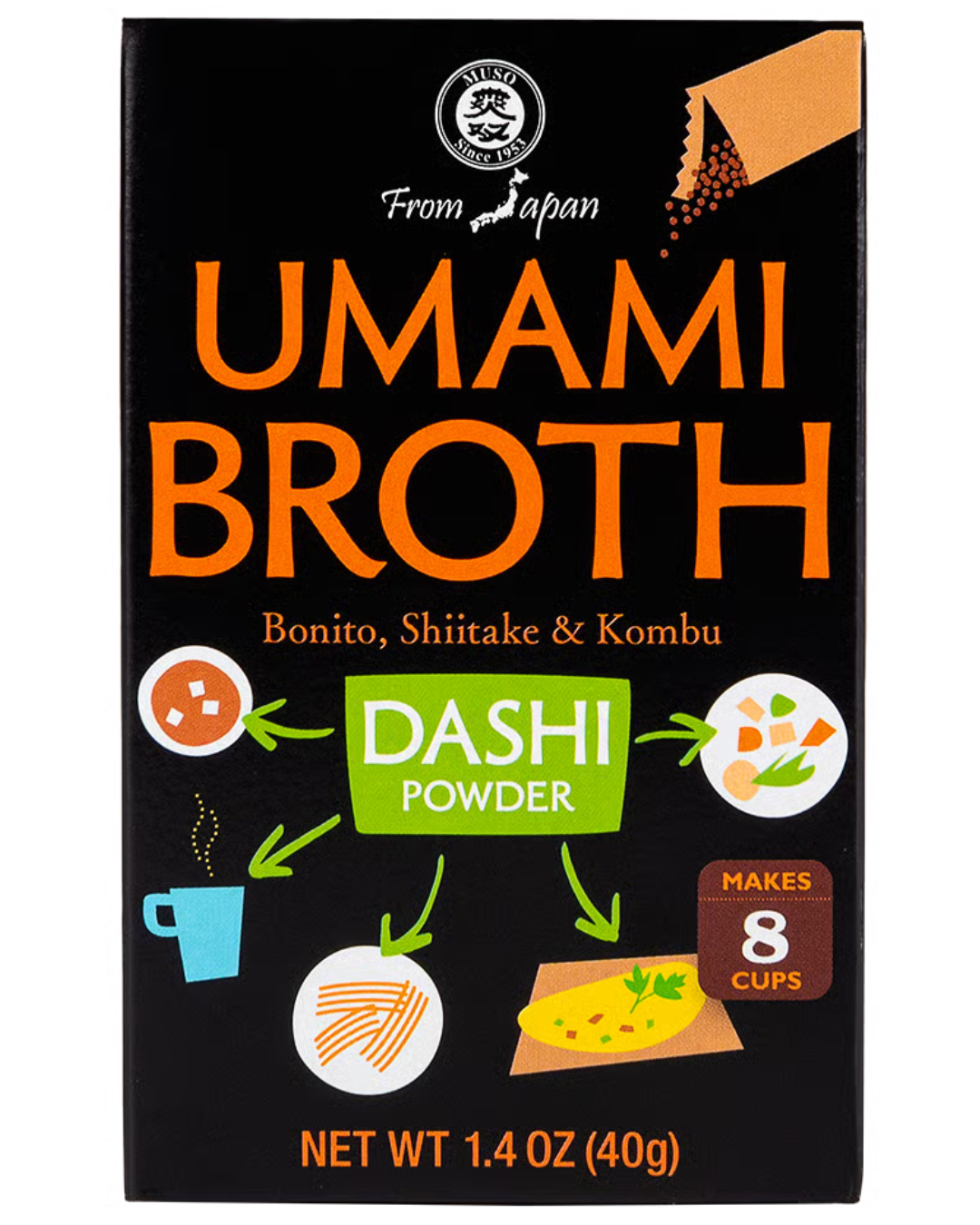 Renée Voltaire Dashibuljong Bonito, Shiitake & Kombu 40 g