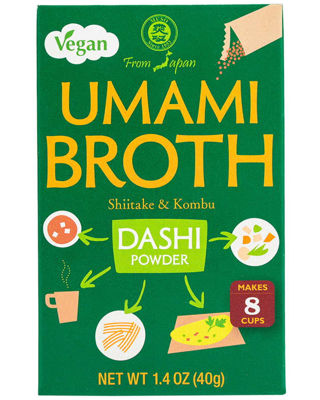 Renée Voltaire Dashibuljong Shiitake & Kombu 40 g