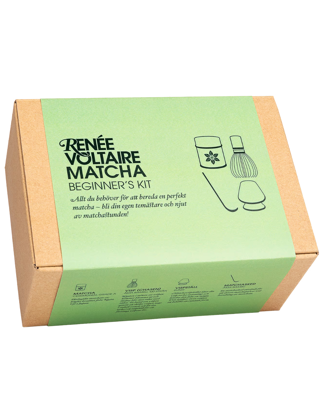 Renée Voltaire Matcha Start-kit 4 delar