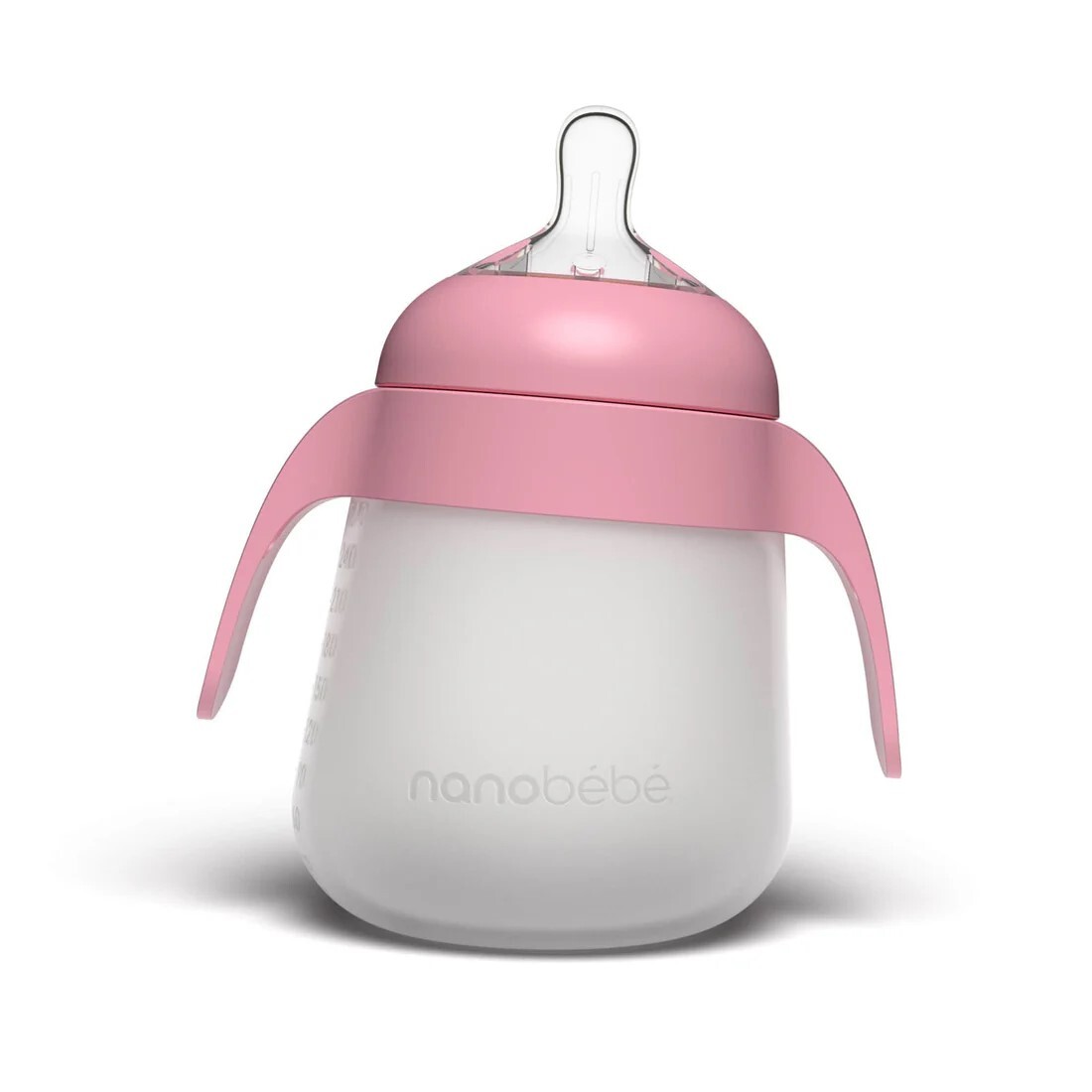 Nanobébé Handtag Flexy Flaska Rosa 2st