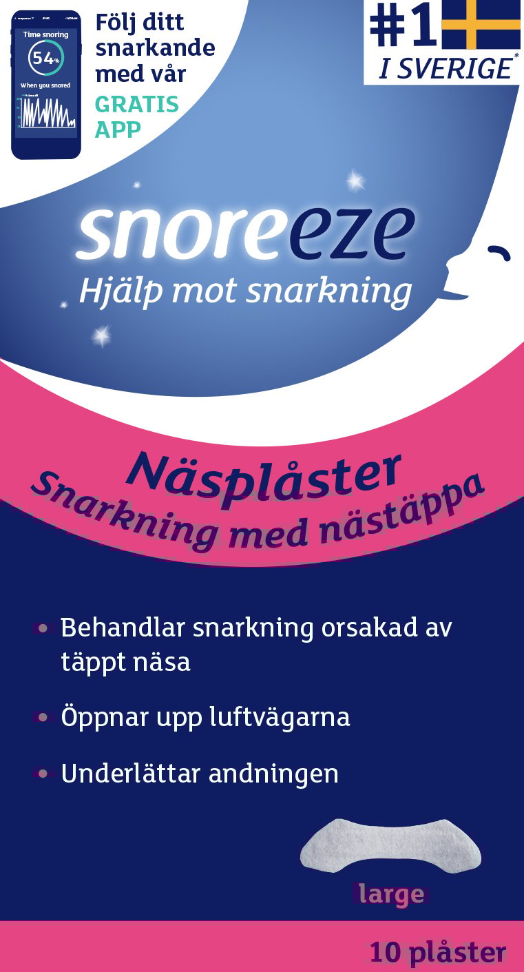 Snoreeze Näsplåster L