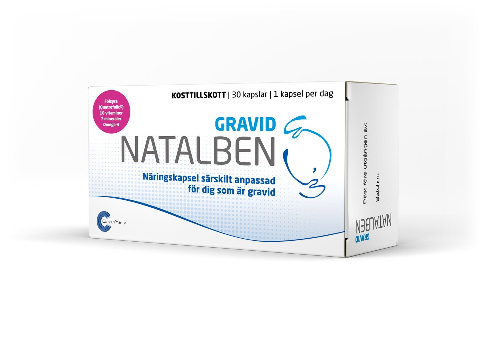Natalben Gravid kosttillskott 30 kapslar