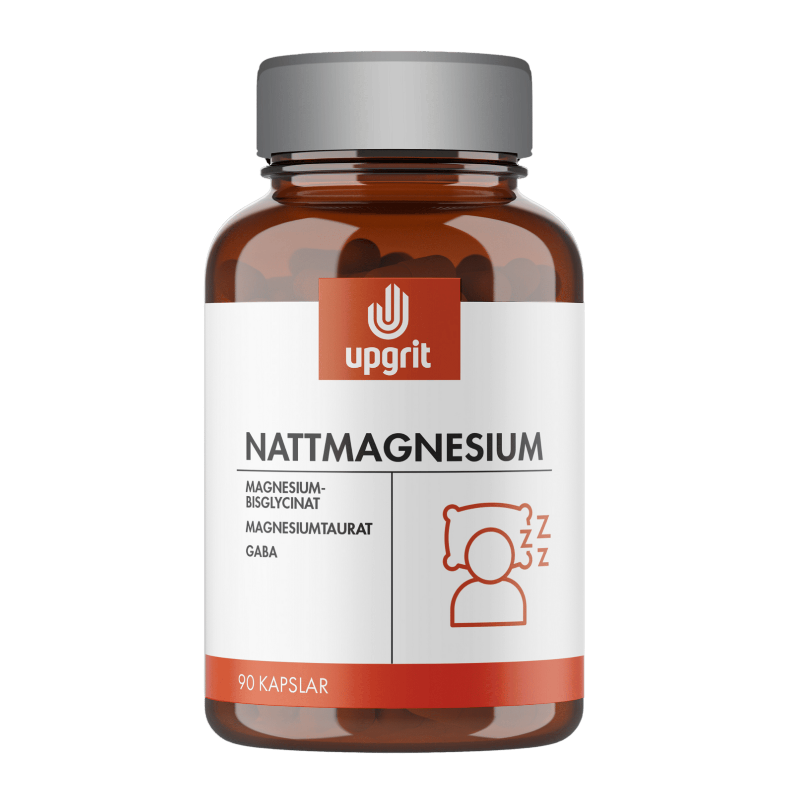 Upgrit Nattmagnesium 90 kapslar