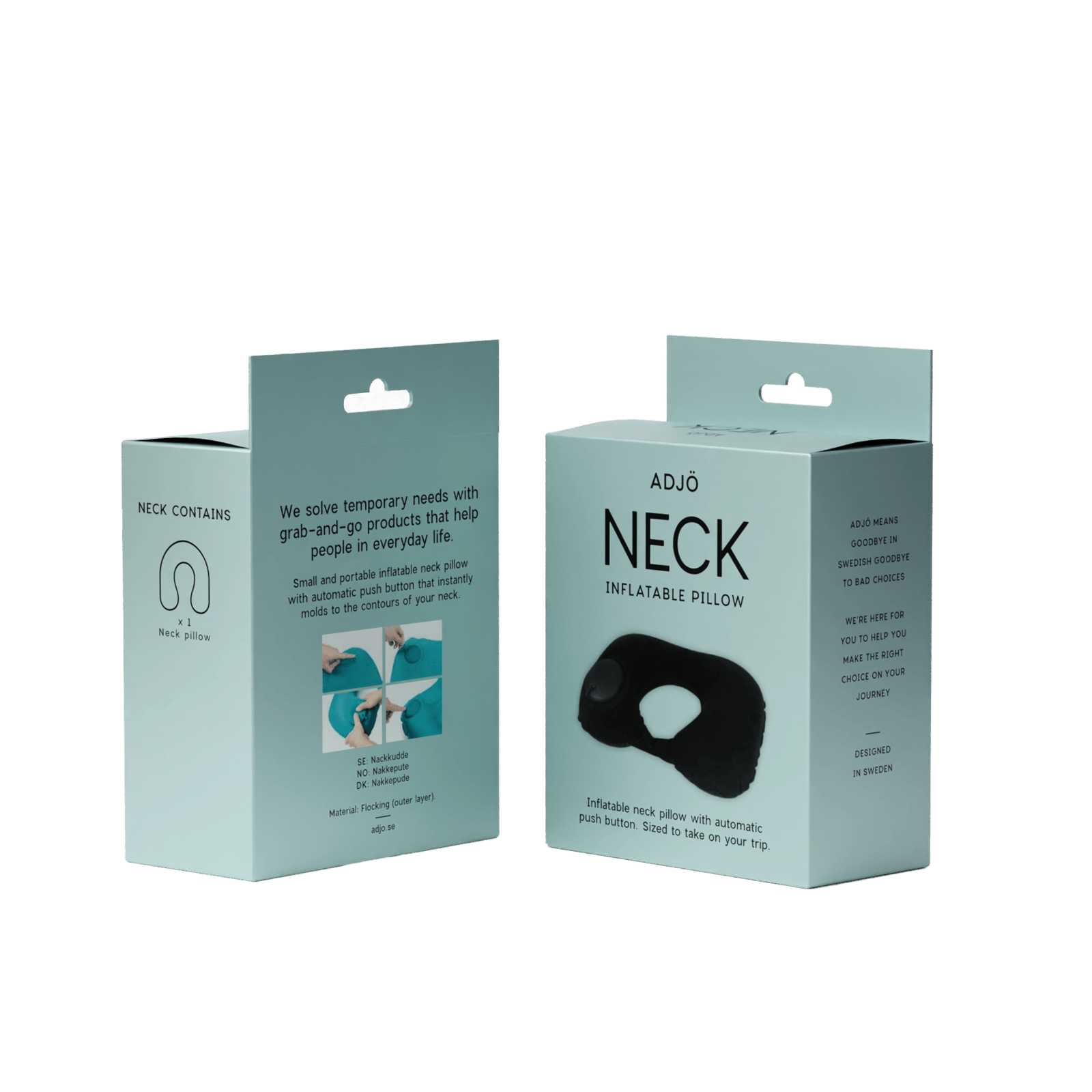 ADJÖ NECK Inflatable Pillow