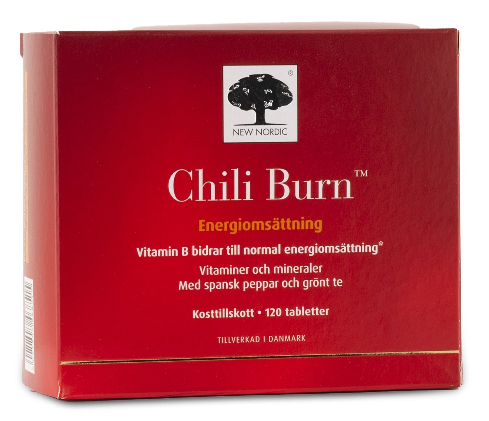 New Nordic Chili Burn 120 tabletter