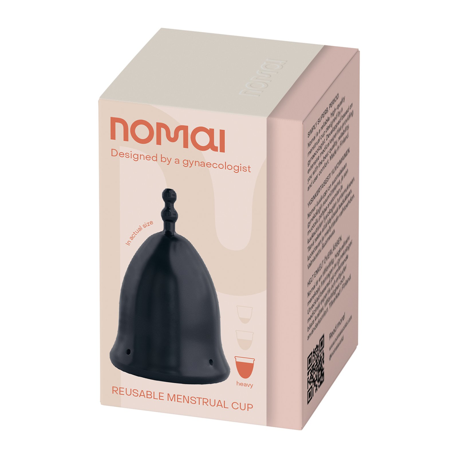 Nomai Menstrual Cup L Black 1 st