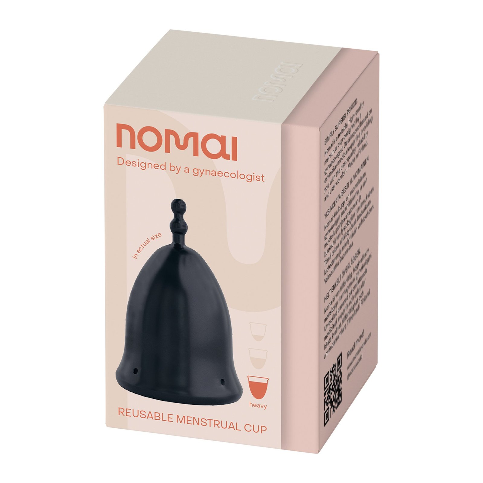 Nomai Menstrual Cup L Black 1 st
