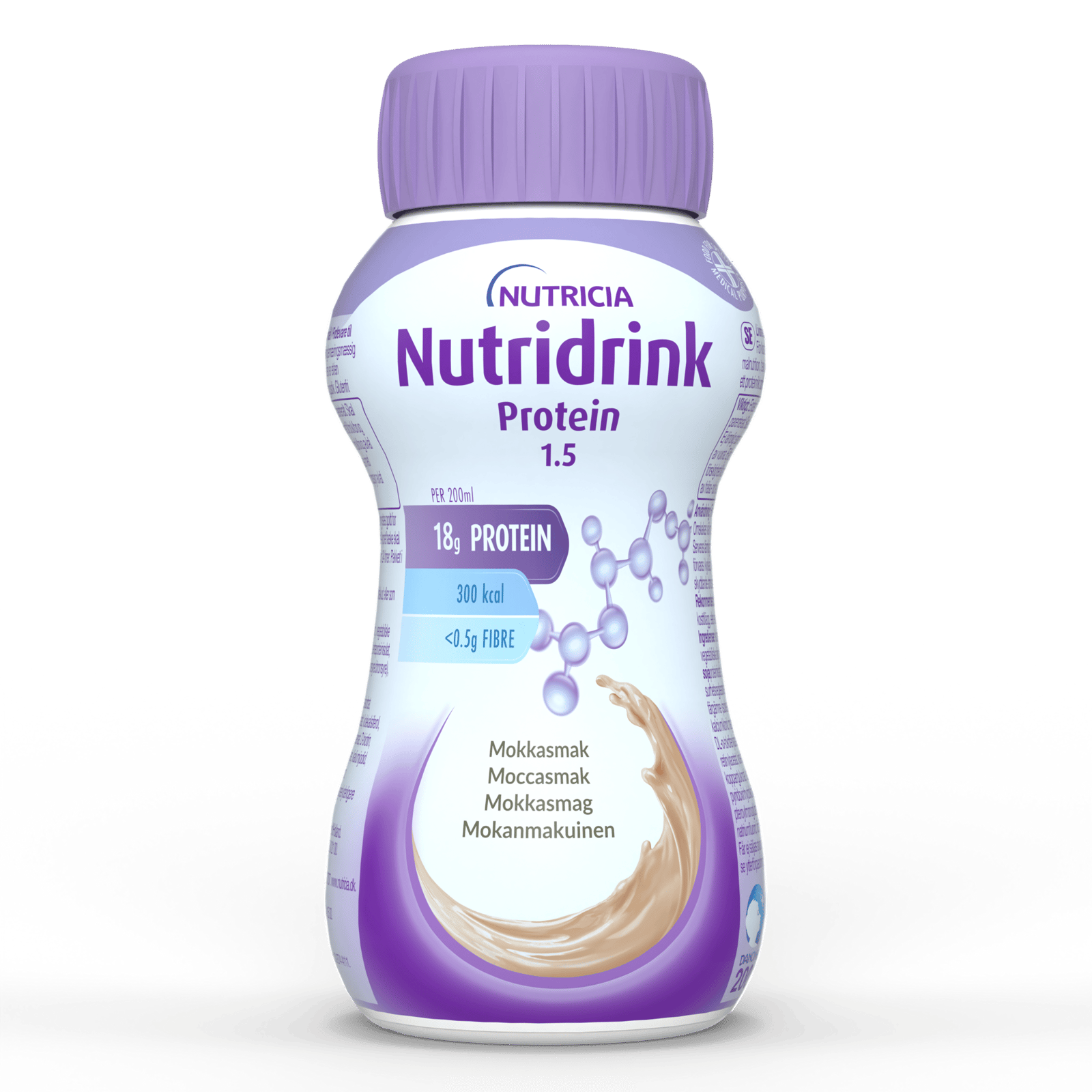 Nutridrink Protein Mocca Näringsdryck 4 x 200 ml