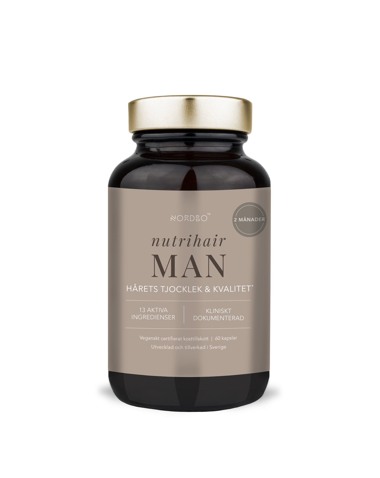 Nordbo Nutrihair Man 60 kapslar