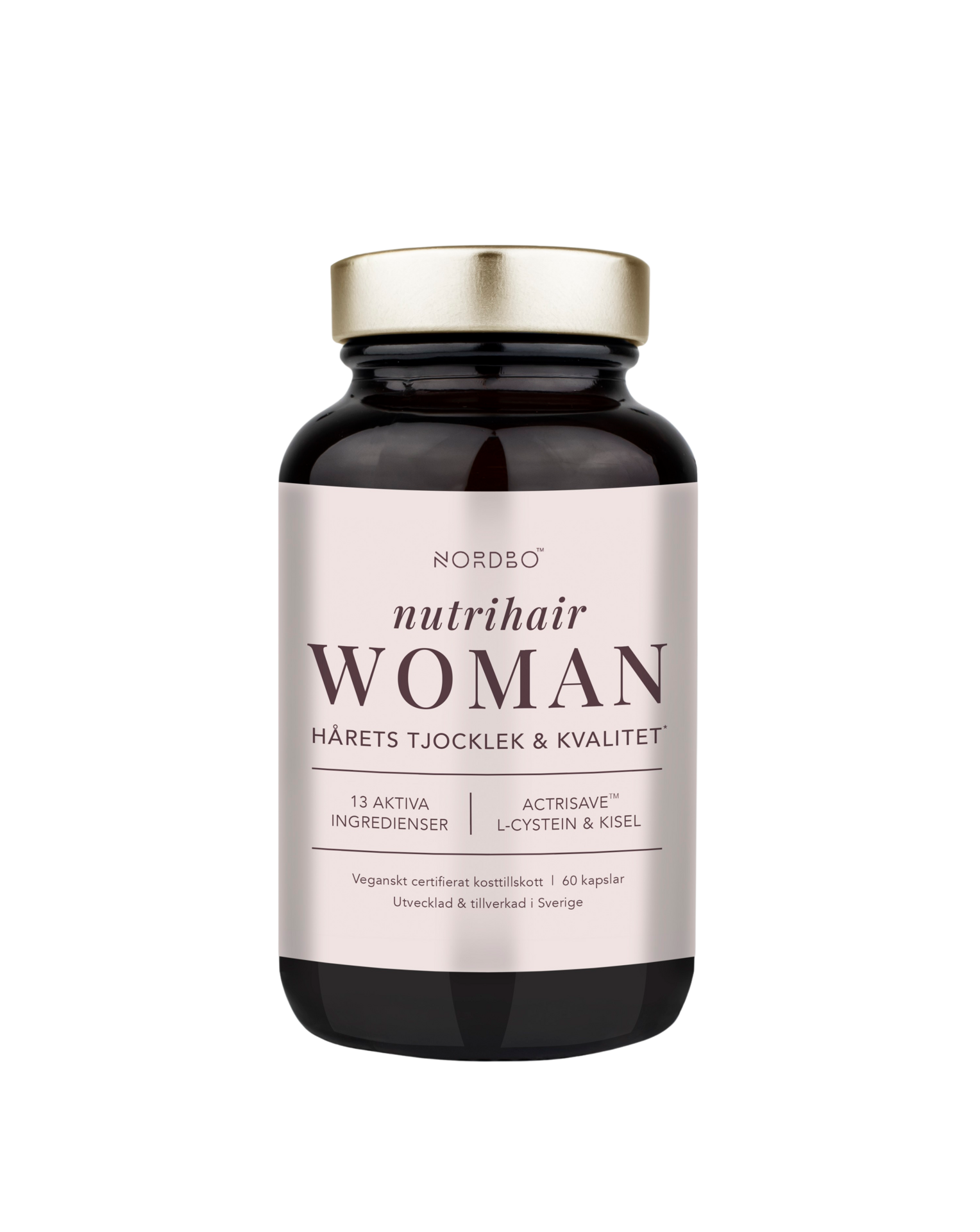 Nordbo Nutrihair Woman 60 kapslar