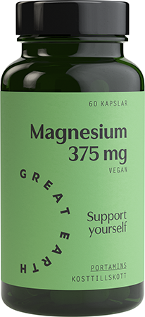 Great Earth Magnesium 375mg 60 kapslar