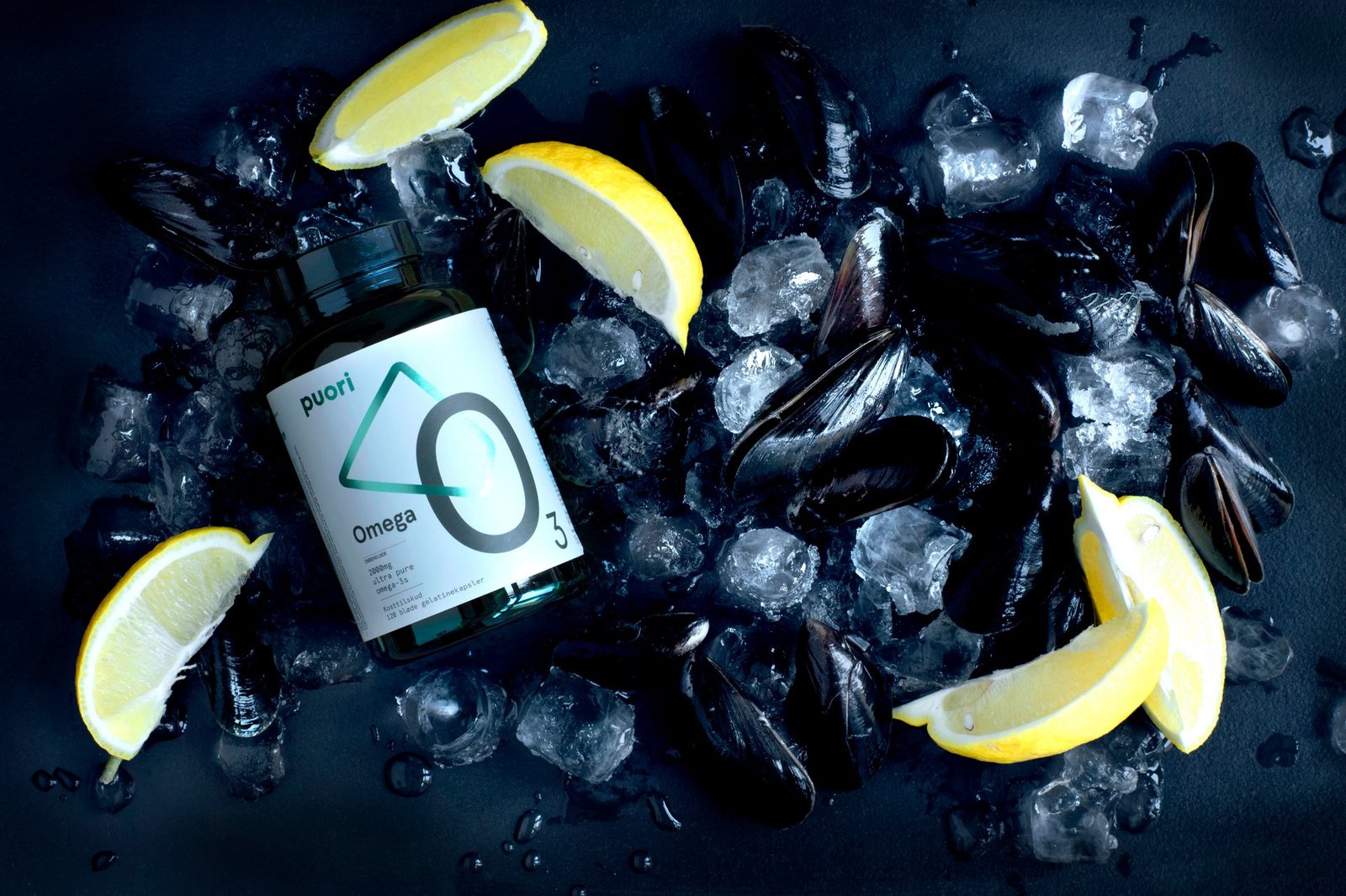 Puori O3 Omega-3 80% 2000 mg 120 kapslar