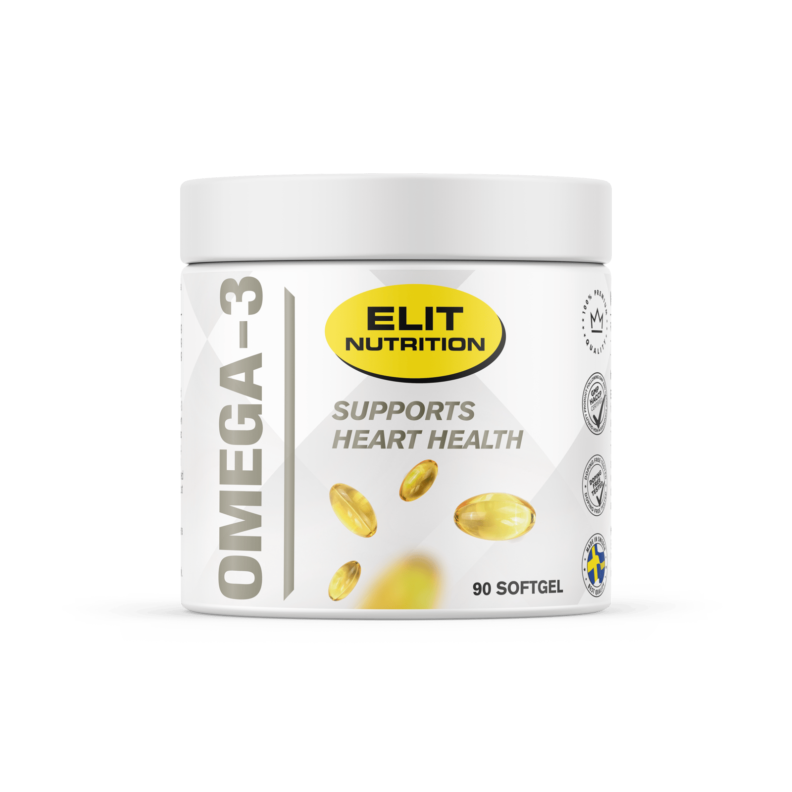 Elit Nutrition Omega-3 90 kapslar