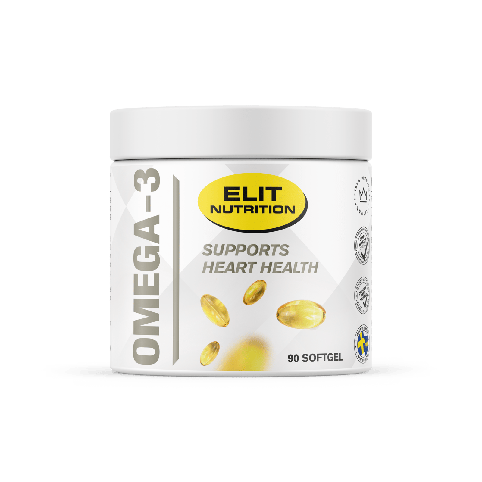 Elit Nutrition Omega-3 90 kapslar