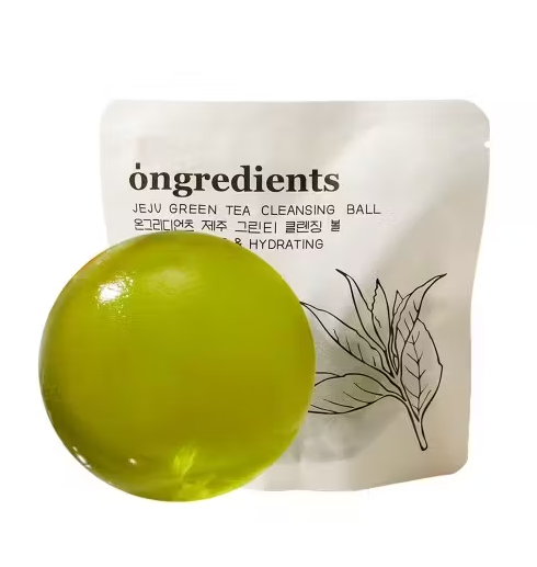 Ongredients Jeju Green Tea Cleansing Ball 110g