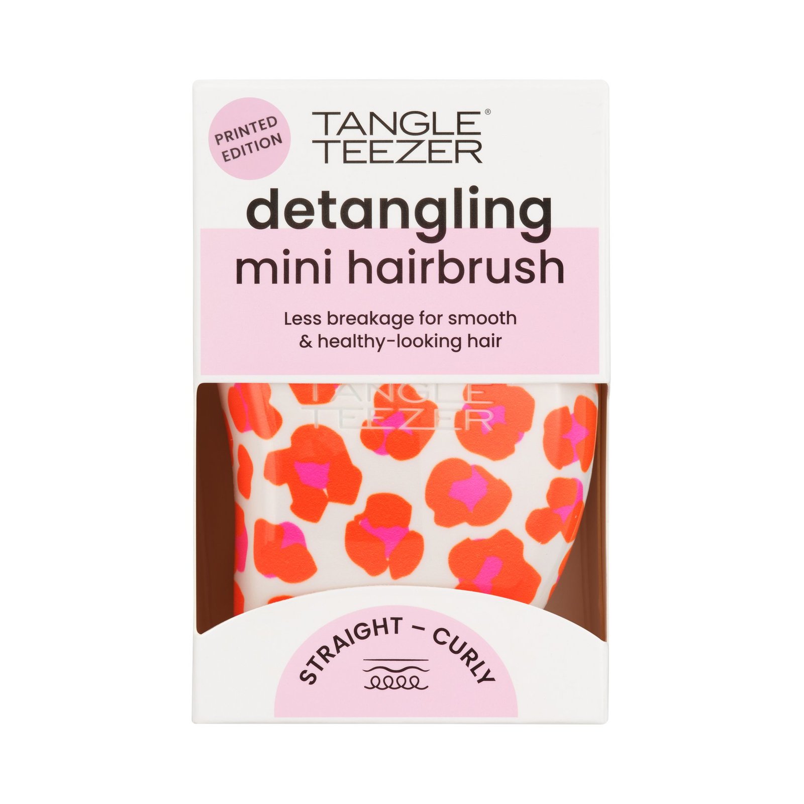 Tangle Teezer The Original Mini Printed Orange Safari