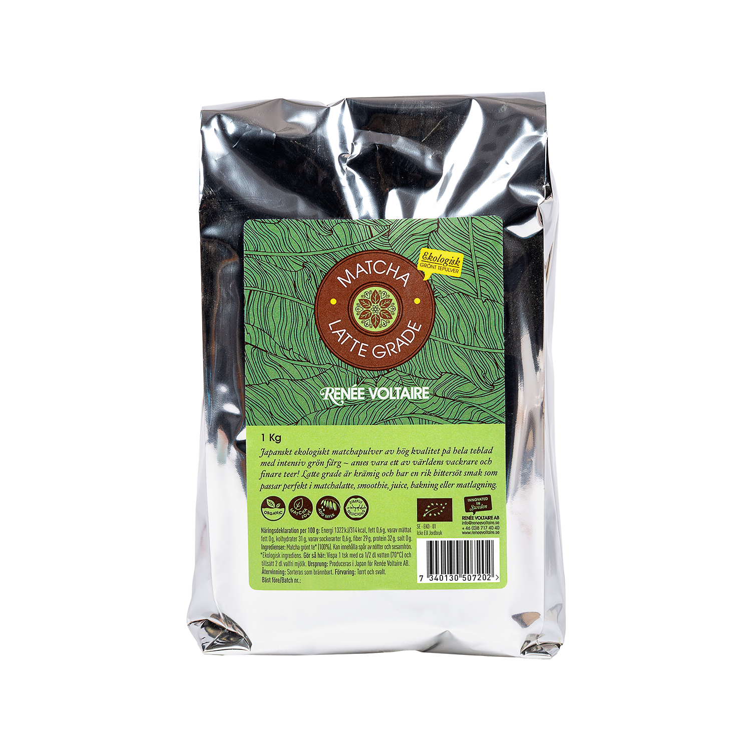 Renée Voltaire Matcha Latte Grade 1kg Refill EKO
