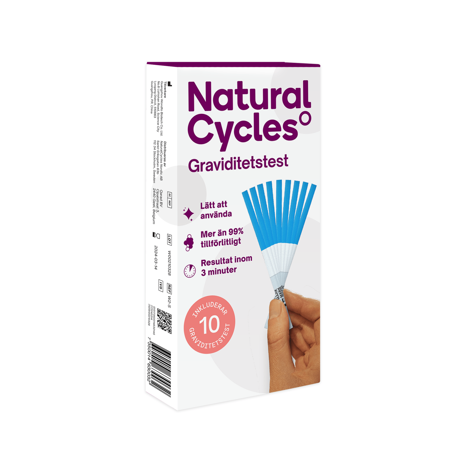 Natural Cycles Graviditetstest 10 st