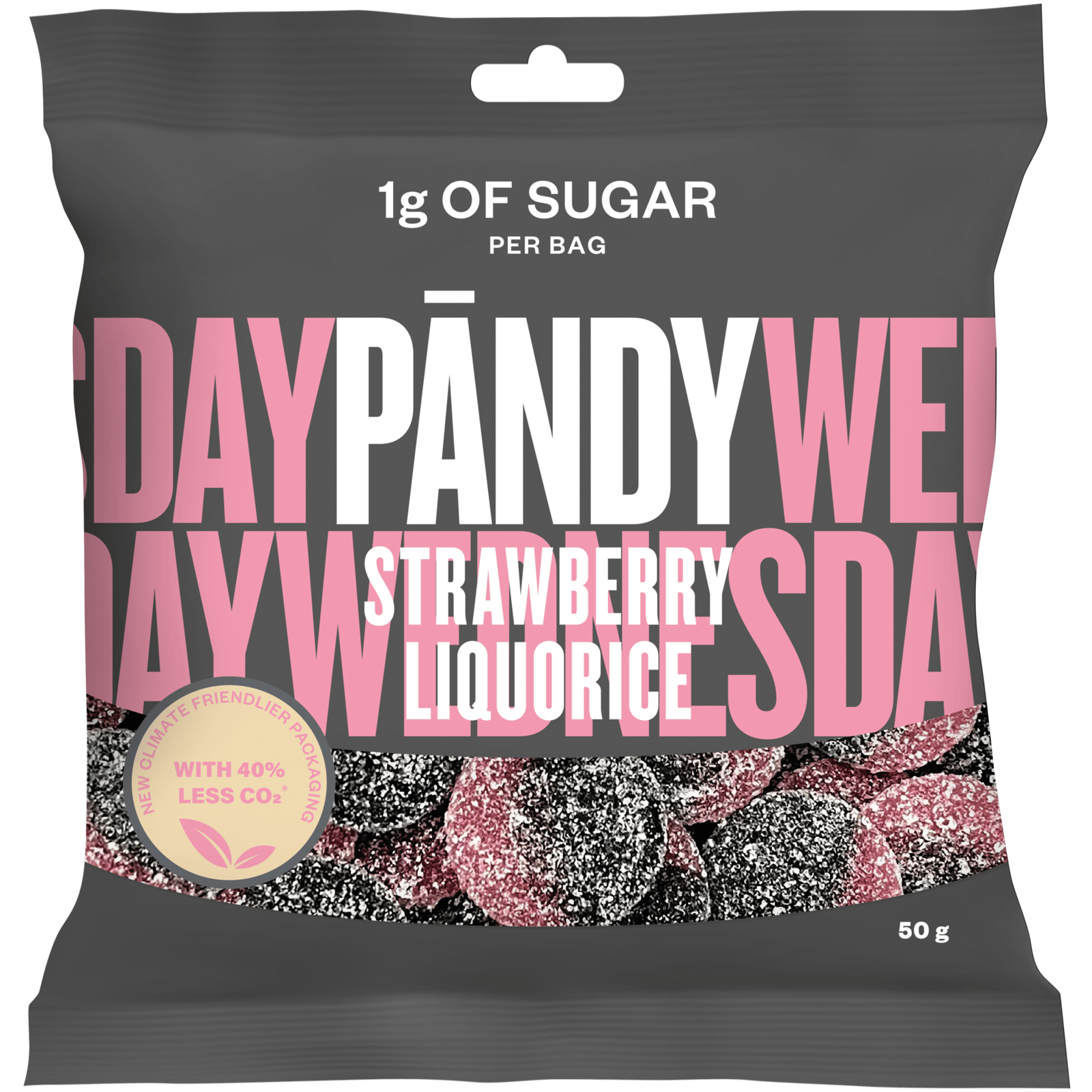 Pändy Strawberry/Liquorice 50g