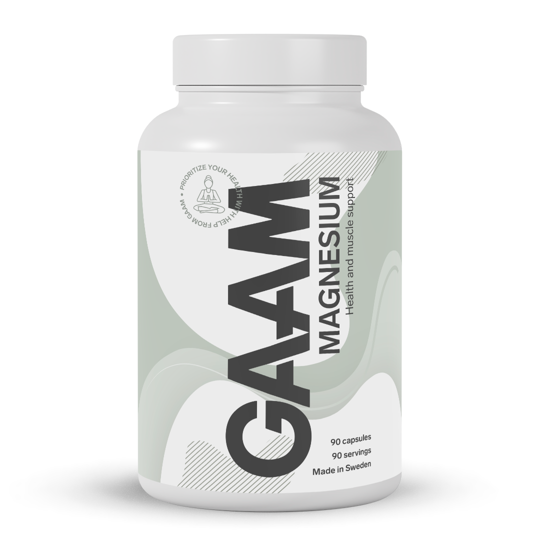 GAAM Magnesium 90 kapslar