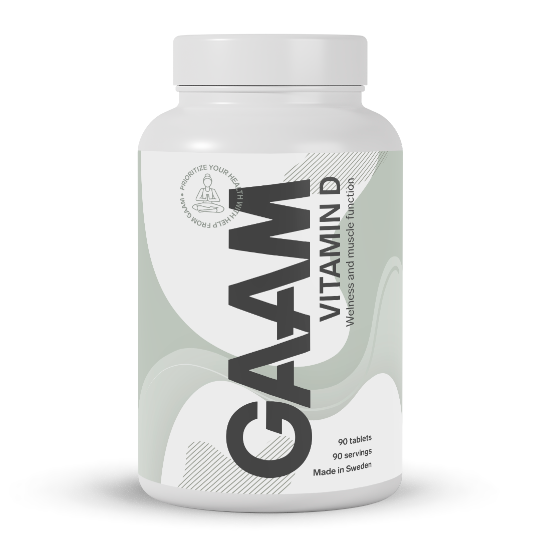 GAAM Vitamin-D 90 kapslar