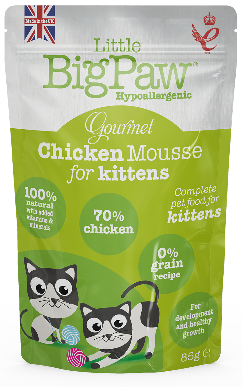 Little BigPaw Gourmet Chicken Mousse for Kittens 85 g