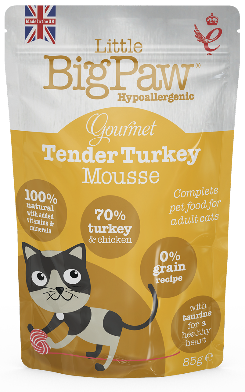 Little BigPaw Gourmet Tender Turkey Mousse 85 g