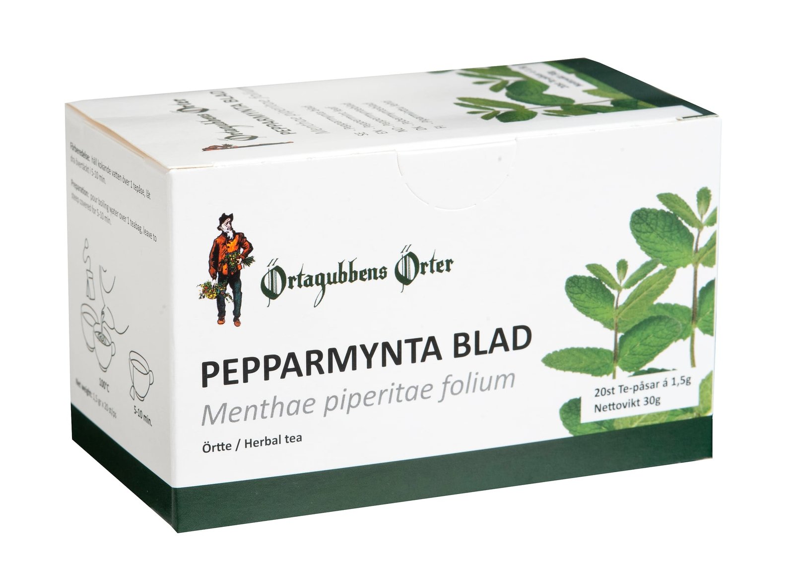 Örtagubbens Örter Pepparmynta 20 Tepåsar