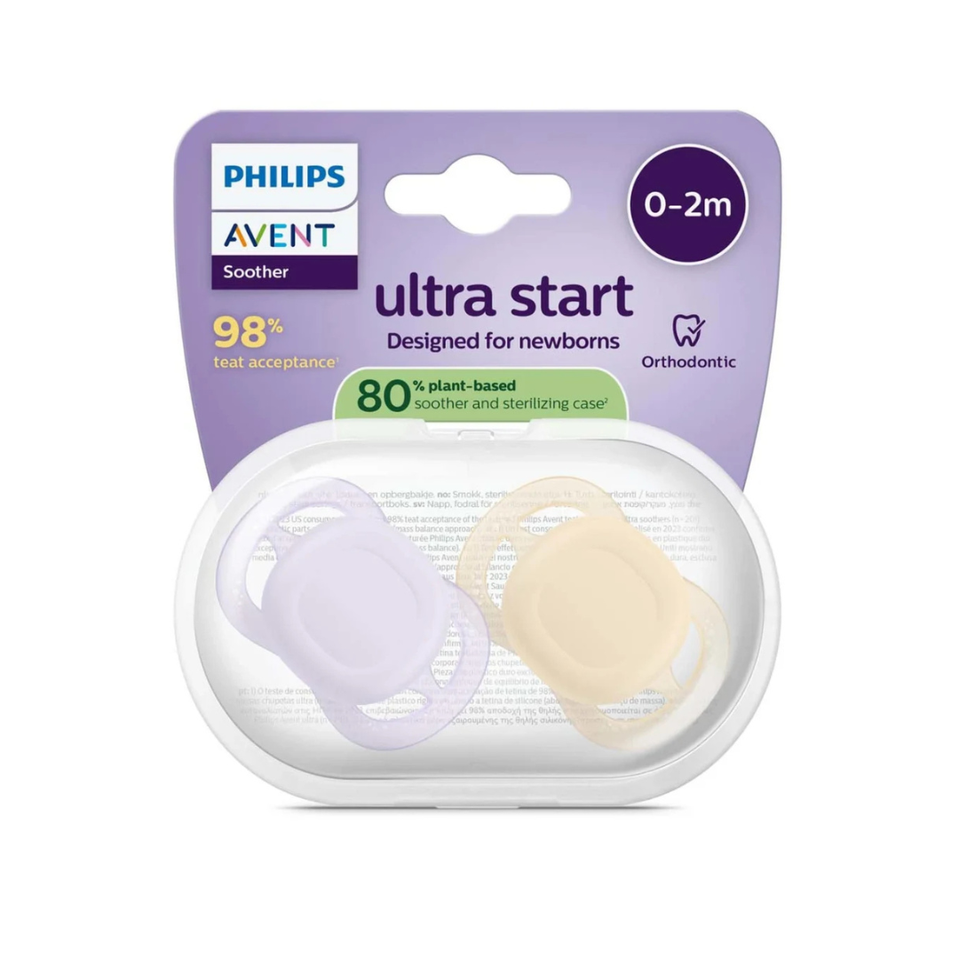 Philips Avent Pacifier ultra start SOOTHER START Mix 2-pack