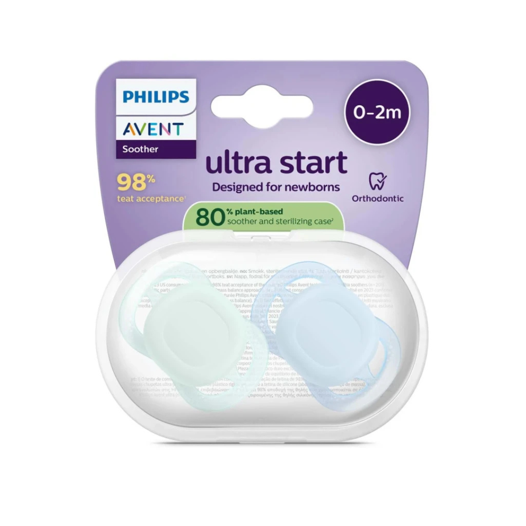 Philips Avent Pacifier ultra start SOOTHER START Mix 2-pack